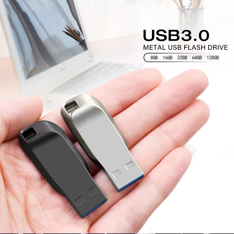 USB Flash Drive 128GB 64GB 32GB 16GB 3.0 High-Speed Pendrive