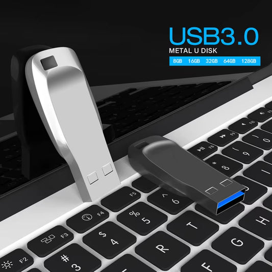 USB Flash Drive 128GB 64GB 32GB 16GB 3.0 High-Speed Pendrive 