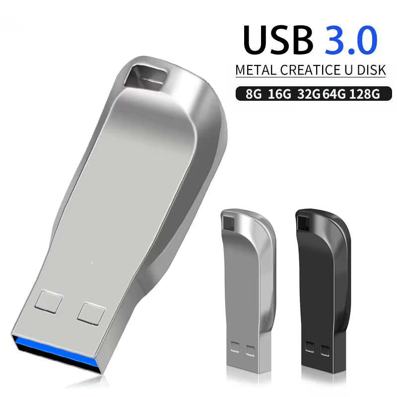 USB Flash Drive 128GB 64GB 32GB 16GB 3.0 High-Speed Pendrive 