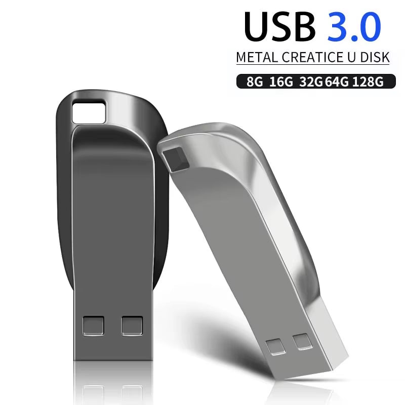 USB Flash Drive 128GB 64GB 32GB 16GB 3.0 High-Speed Pendrive 